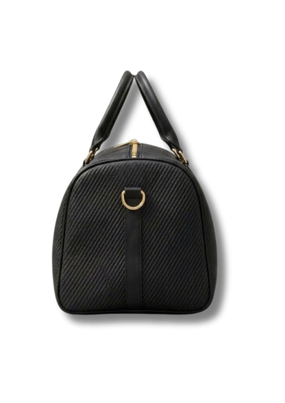 TOMO Executive Black Duffle Bag