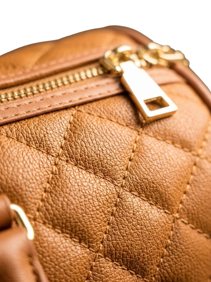TOMO Royal Camel Daffle Bag