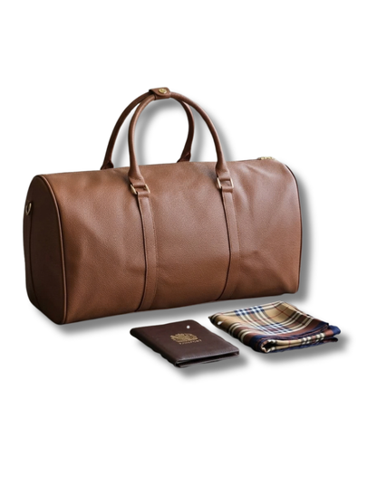 TOMO Brown Duffle Bag