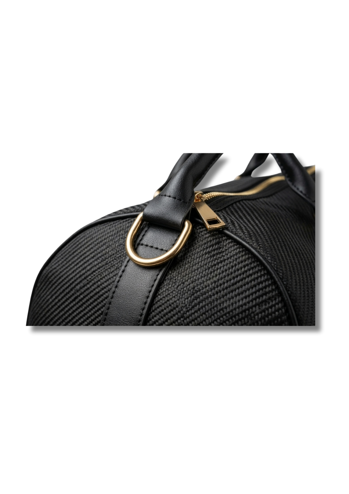 TOMO Executive Black Duffle Bag