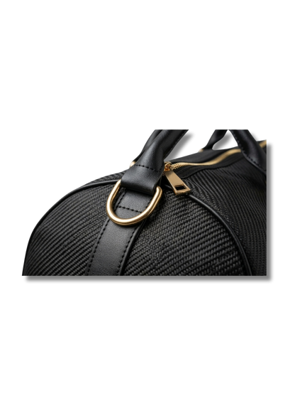 TOMO Executive Black Duffle Bag