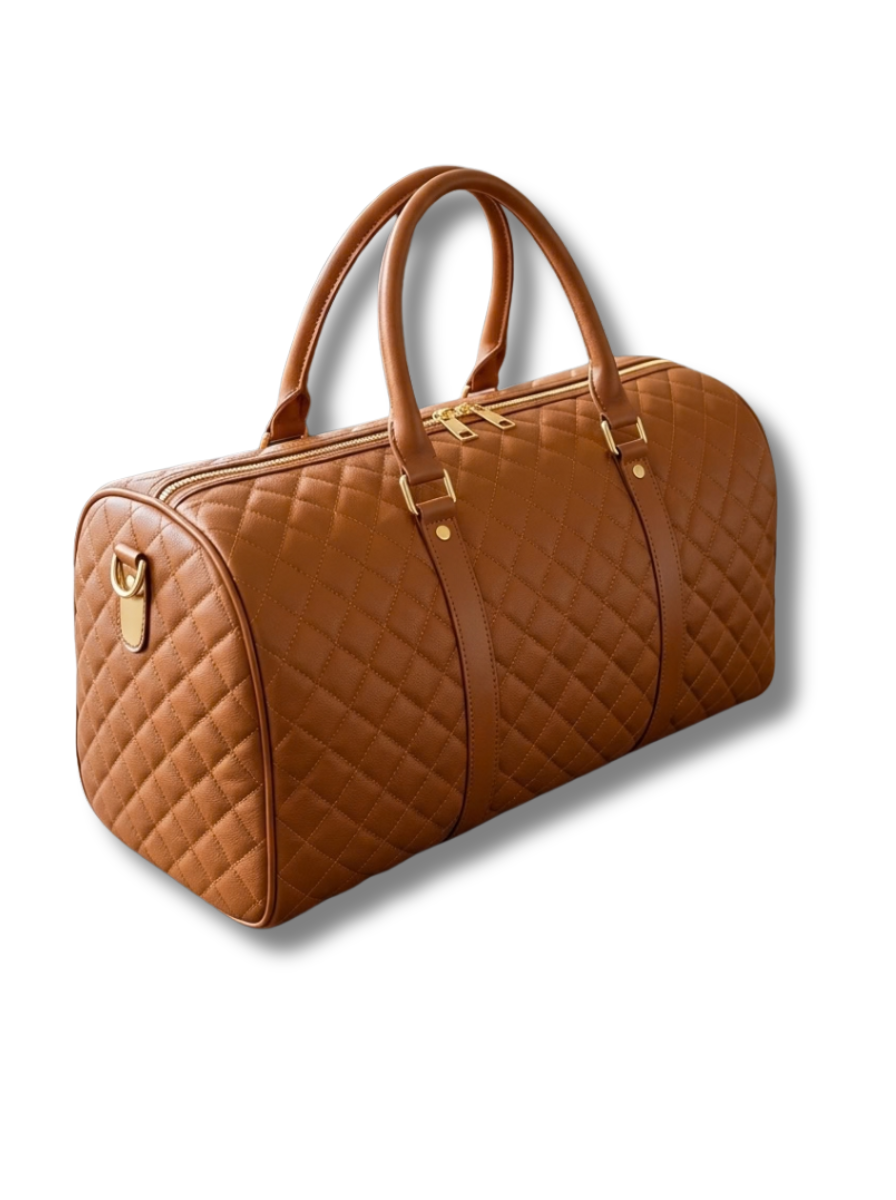 TOMO Royal Camel Daffle Bag