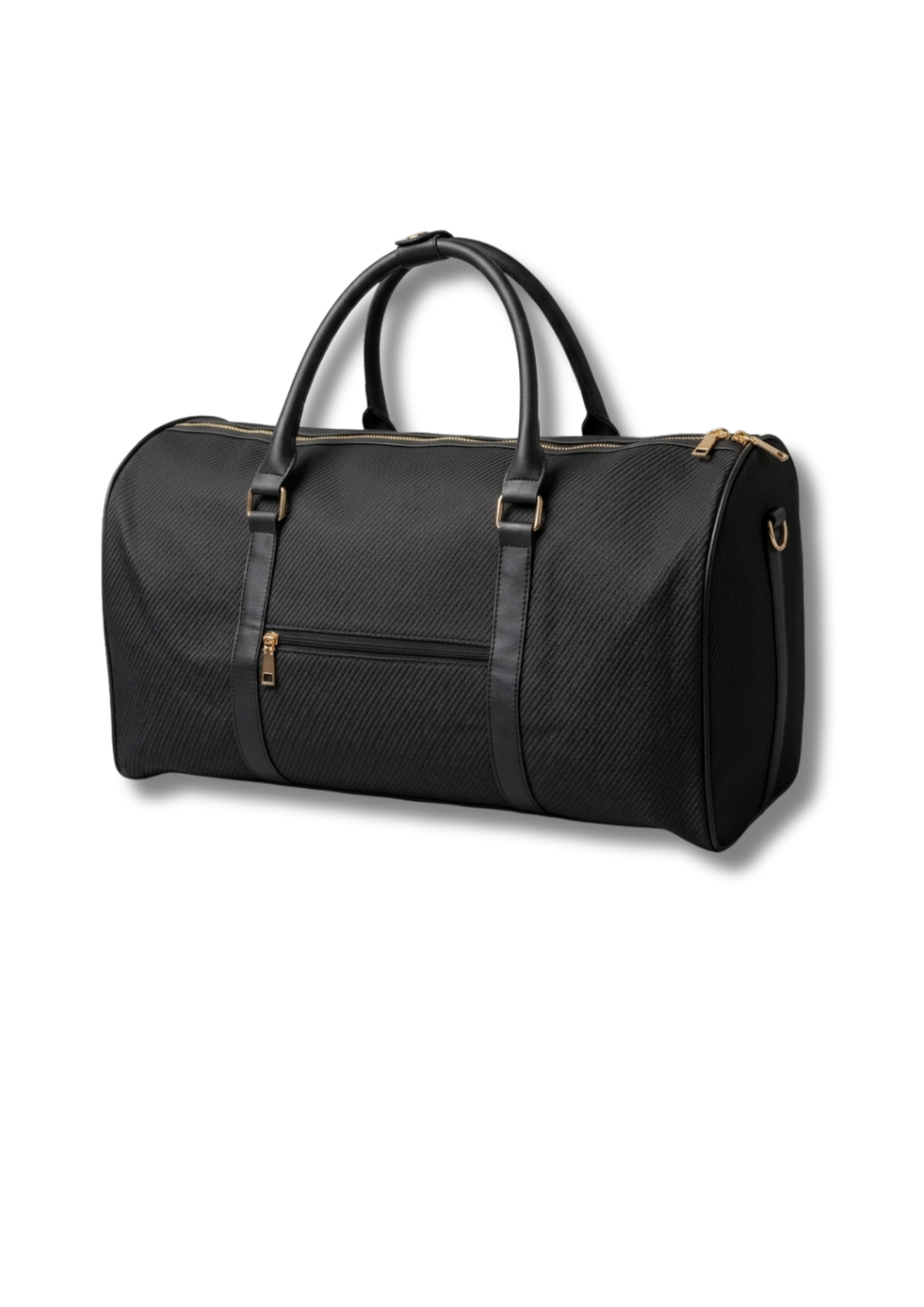 TOMO Executive Black Duffle Bag