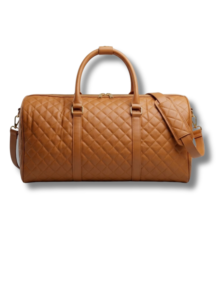 TOMO Royal Camel Daffle Bag