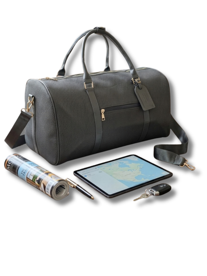 TOMO Grey Carbon Duffle Bag